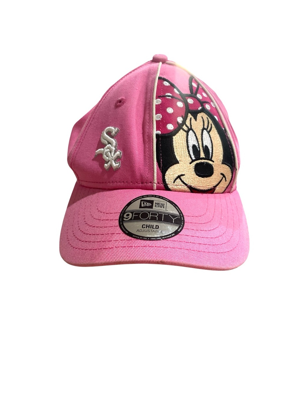 Disney New Era Pink Minnie Mouse Kids 9FORTY Cap